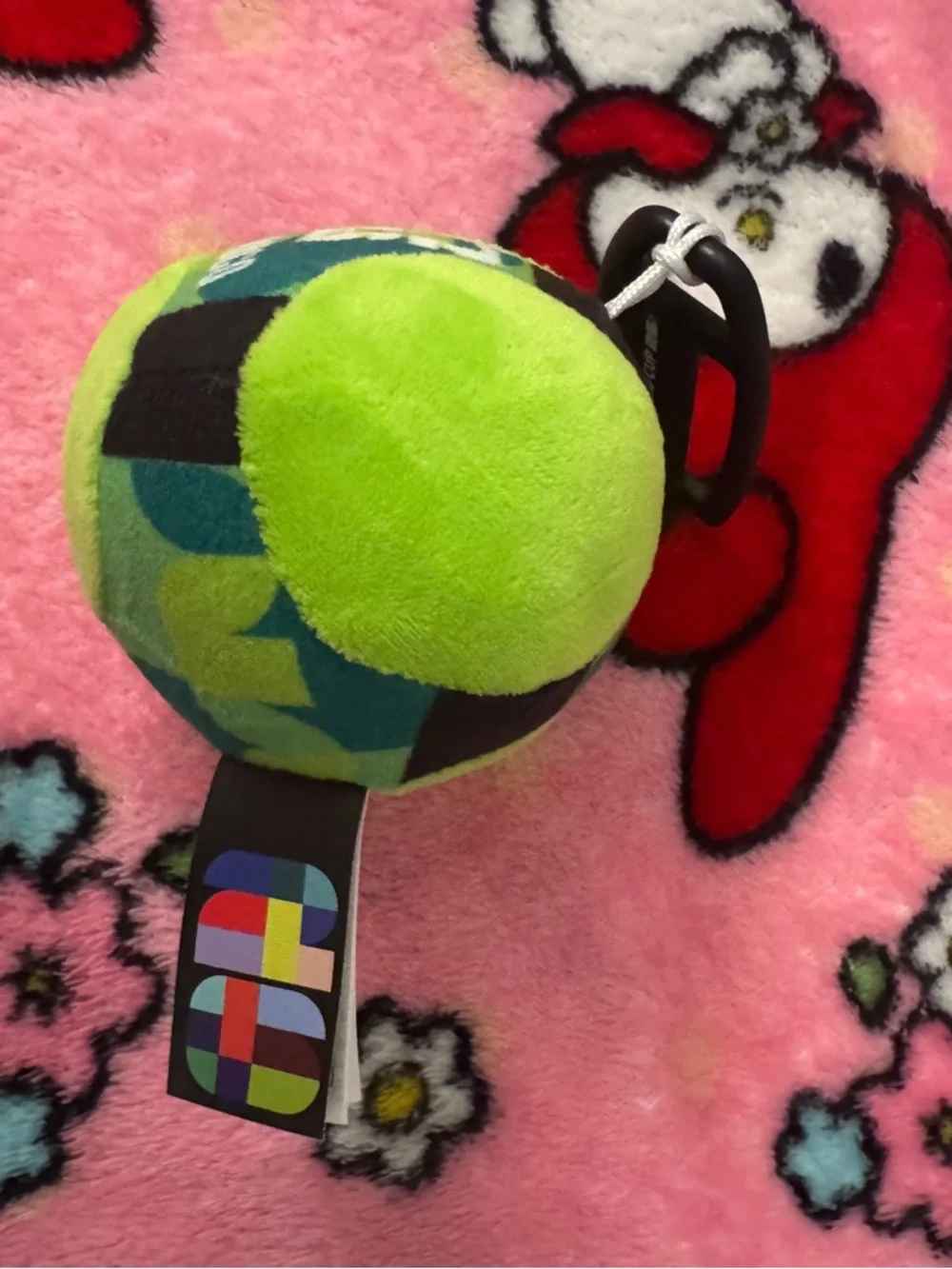 Mexico Plush World Cup Football Ball Keychain - Green BNWT
